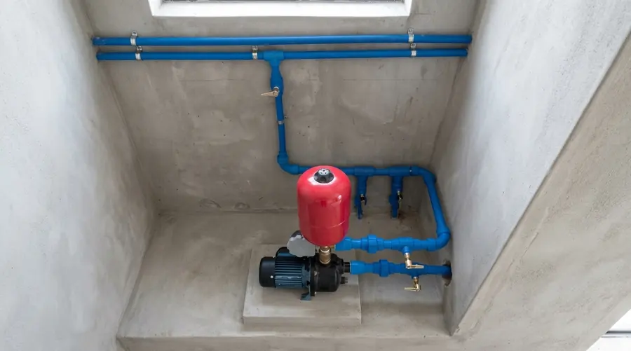 Instalación de bomba presurizadora y tanque hidroneumático en Guayaquil